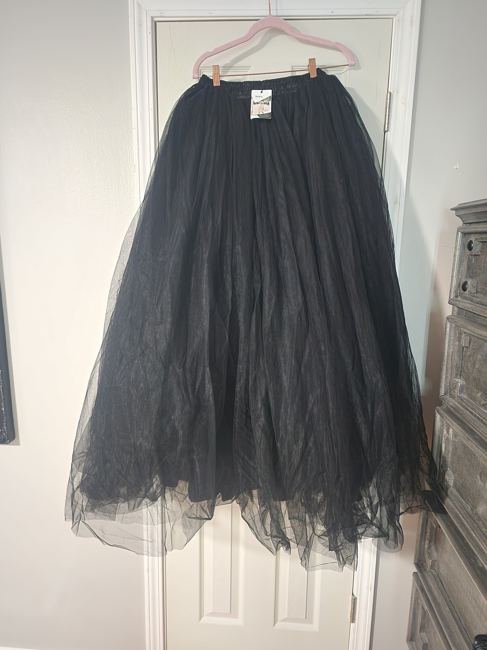 PREMIUM Black Plus Size Tutu By Society +